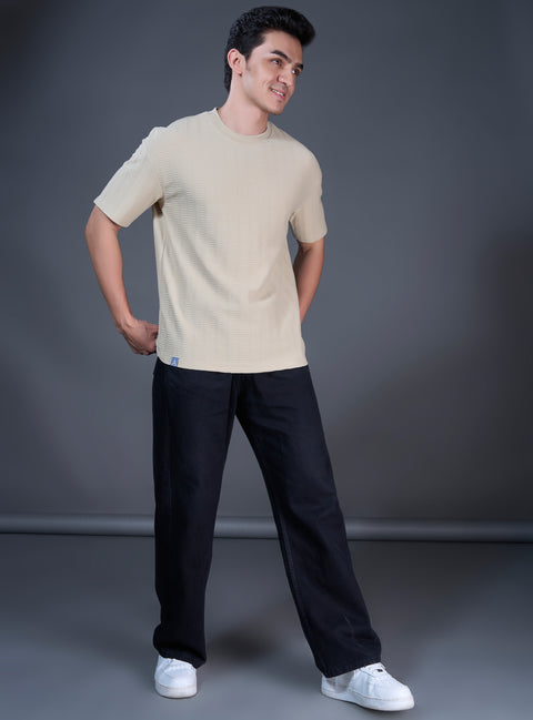 FELIX TEES - BONE BEIGE