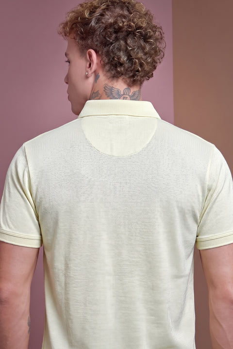 Buy 50 Soft Polo Tshirt With Pocket Butter Cream Truedesign