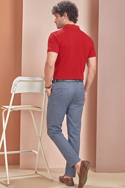 Buy 50 Soft Polo Tshirt With Pocket Electric Red Truedesign