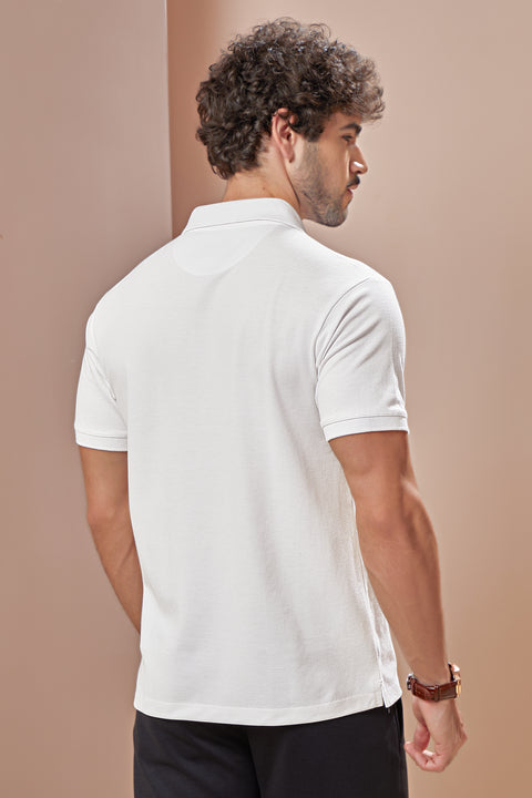Buy 50 Soft Polo Tshirt With Pocket Extra White Truedesign