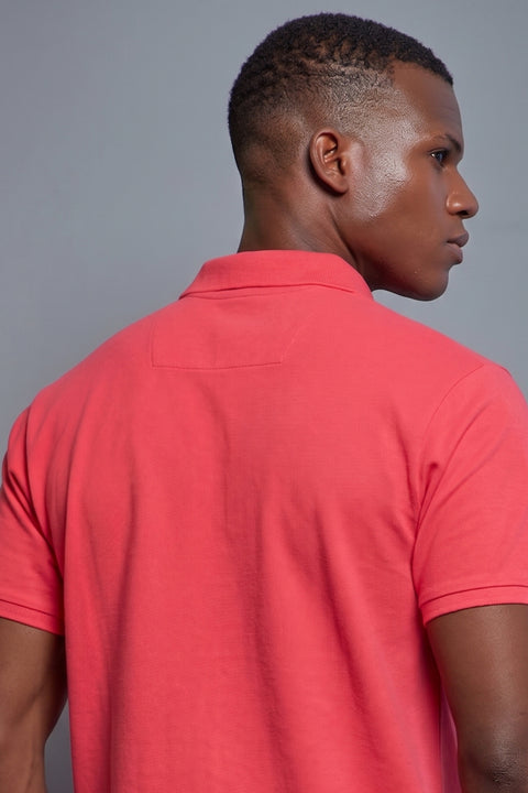 Buy 50 Soft Polo Tshirt With Pocket French Fuschia Truedesign