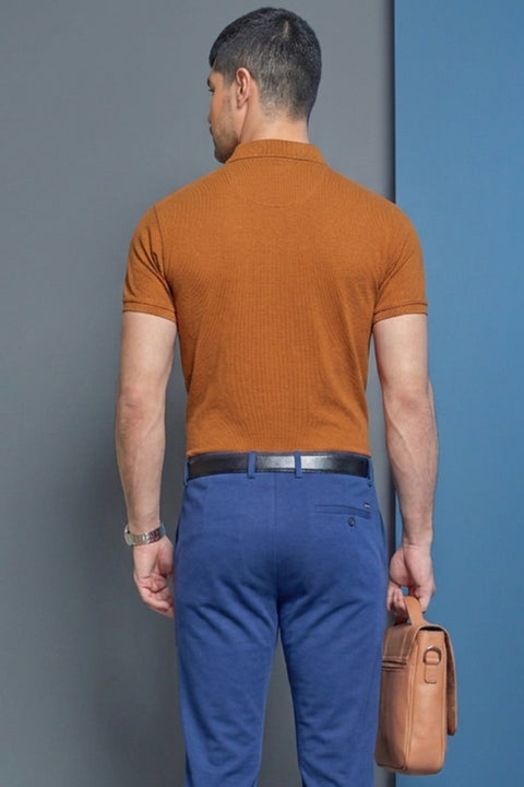Buy 50 Soft Polo Tshirt With Pocket Marigold Orange Truedesign