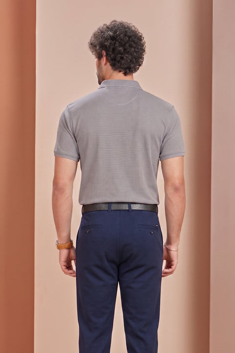 Buy 50 Soft Polo Tshirt With Pocket Sliver Grey Truedesign