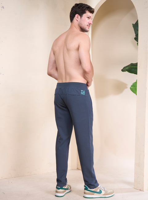 Buy Truedesign Scala Soild Track Pant Aegean Blue Online