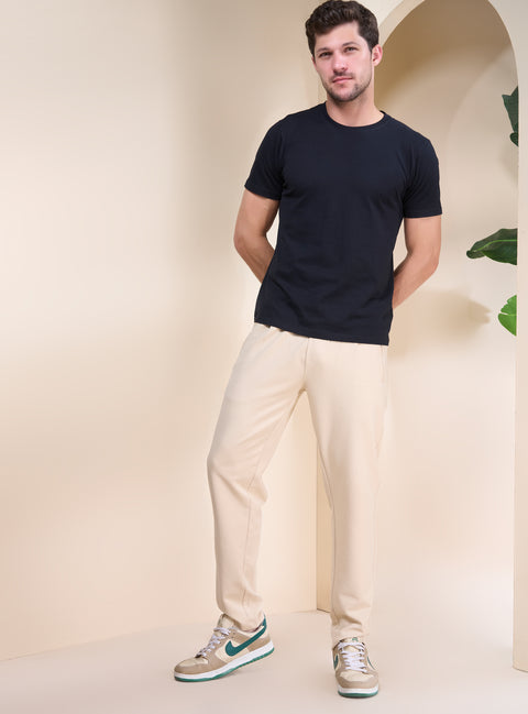 Buy Truedesign Scala Soild Track Pant Cosmic Beige Online