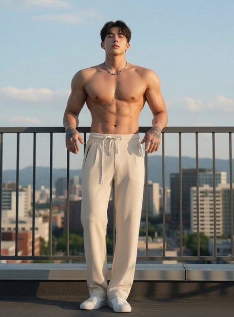 Buy Truedesign Scala Soild Track Pant Cosmic Beige Online
