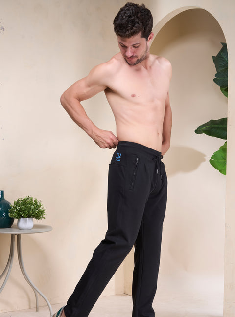 Buy Truedesign Scala Soild Track Pant Night Black Online