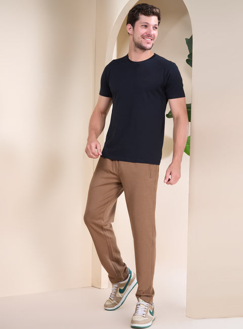 Buy Truedesign Scala Soild Track Pant Tuscan Brown Online