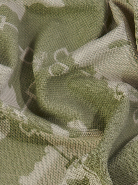 Buy Accent Polo Tshirt AOP Oyster Green Truedesign
