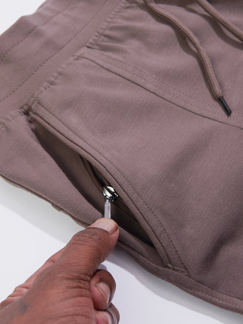 Buy Truedesign Anchor Soild Track Pant Cinnamon Brown Online
