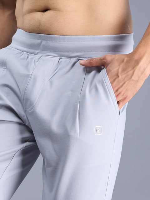 Buy Truedesign Anchor Soild Track Pant Ice Grey Online
