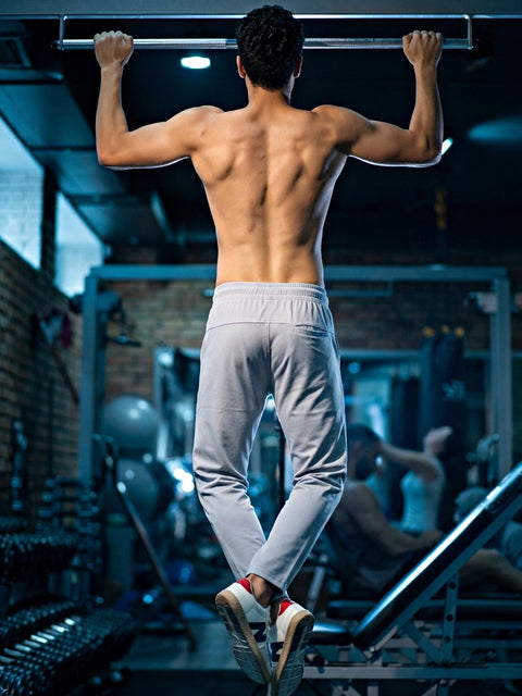 Buy Truedesign Anchor Soild Track Pant Ice Grey Online