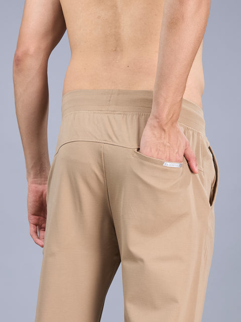 Buy Truedesign Anchor Soild Track Pant Wheat Fawn Online