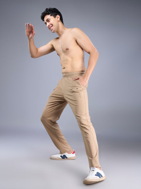 Buy Truedesign Anchor Soild Track Pant Wheat Fawn Online