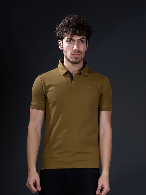 Buy Astrox Soild Polo Tshirt Army Green Truedesign