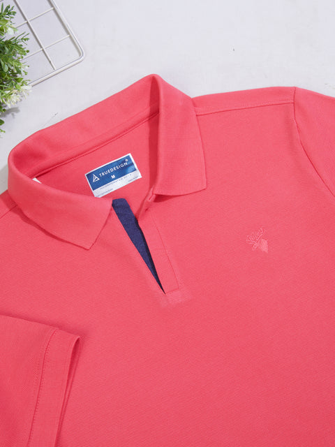 Buy Astrox Soild Polo Tshirt French Fuschia Truedesign