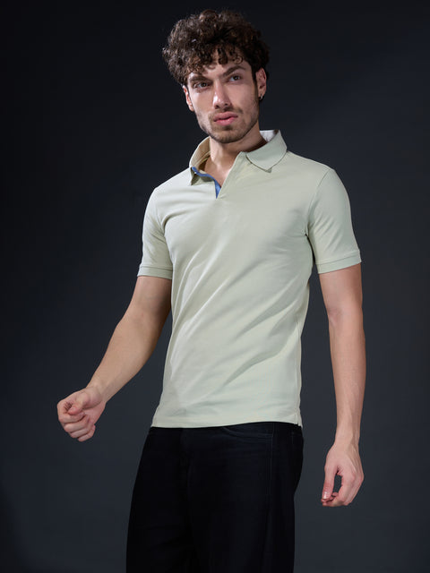 Buy Astrox Soild Polo Tshirt Oyster White Truedesign