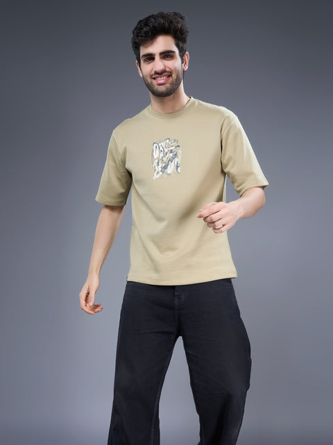 Buy Truedesign Austin Round Neck Tshirt Pale Olive Online