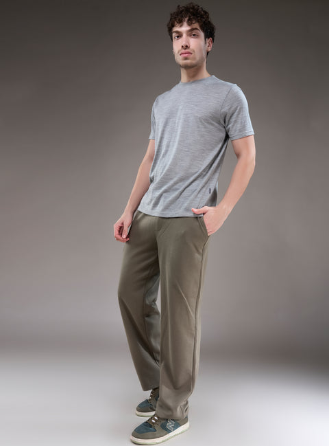 Buy Truedesign Bastian Soild Track Pant Dull Green Online