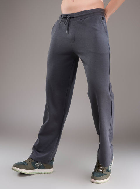 Buy Truedesign Bastian Soild Track Pant Ebony Grey Online