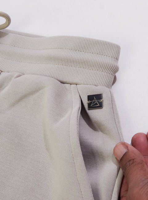 Buy Truedesign Bastian Soild Track Pant Light Beige Online