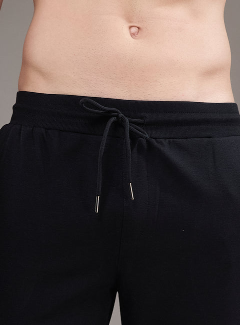 Buy Truedesign Bastian Soild Track Pant Raven Black Online