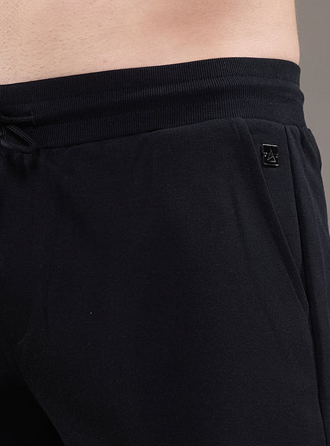 Buy Truedesign Bastian Soild Track Pant Raven Black Online