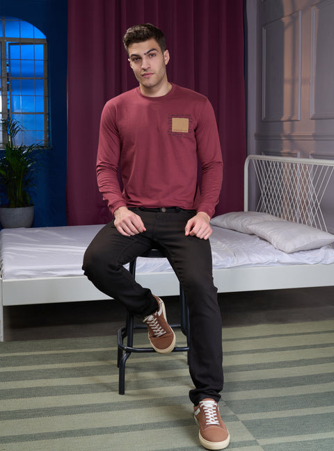 Buy Truedesign Carlos Sweatshirt Autumn Purple Online