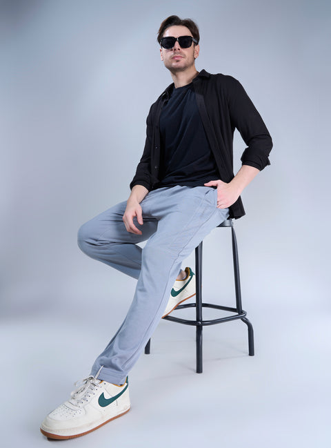 Buy Truedesign Casper Track Pant Silver Grey Online