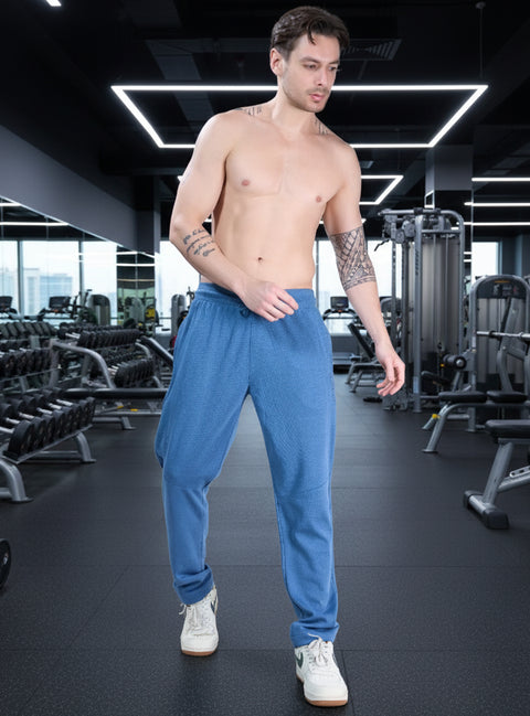 Buy Truedesign Casper Track Pant Slate  Blue Online