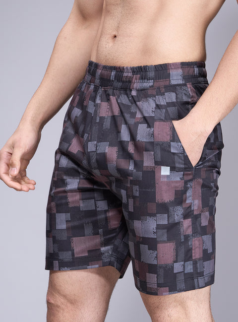 Buy Truedesign Coal Shorts Black & Brown Online