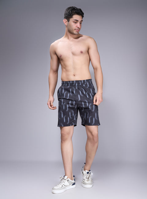 Buy Truedesign Coal Shorts Black & Grey Online
