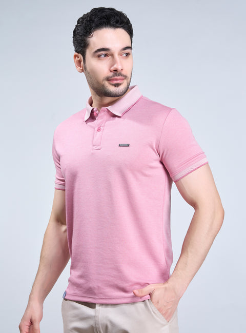 Buy Cuba Polo Tshirt AOP Cameo Pink Truedesign