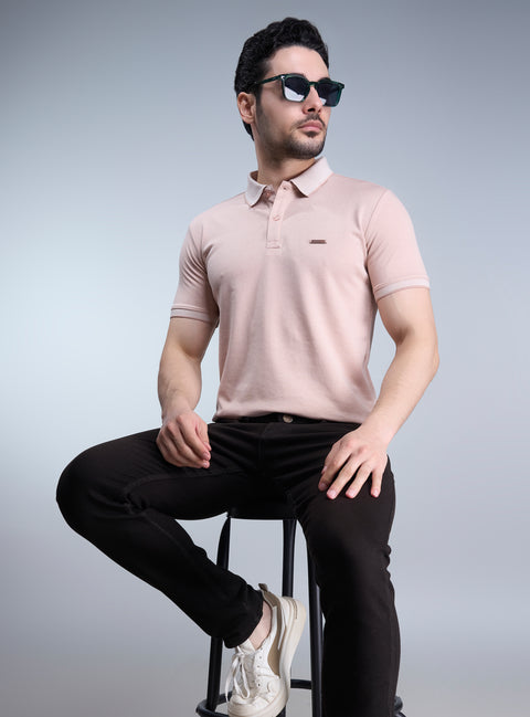 Buy Cuba Polo Tshirt AOP Dusty Peach Truedesign