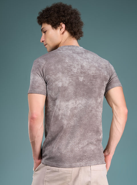 Buy Truedesign Curio Half Sleeve Tees Flint Grey Online