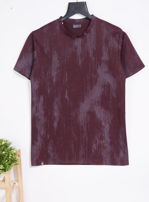 Buy Truedesign Curio Half Sleeve Tees Mahogany Online