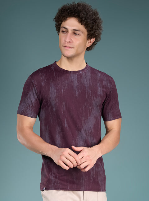 Buy Truedesign Curio Half Sleeve Tees Mahogany Online