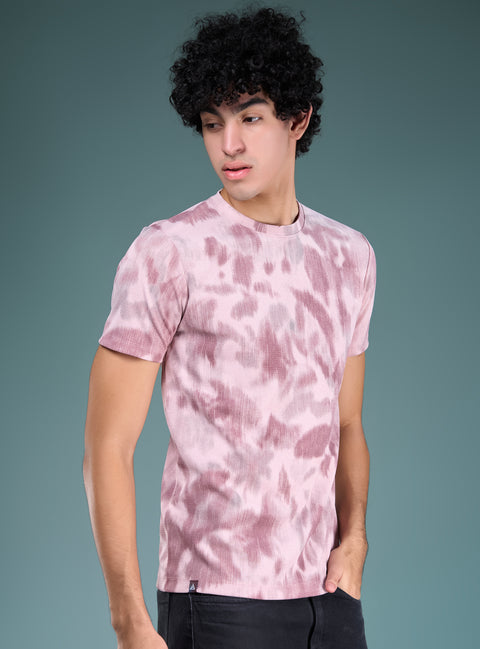 Buy Truedesign Curio Half Sleeve Tees Pale Pink Online