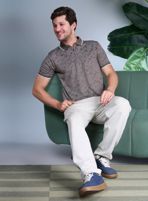 Buy Deltin Polo Tshirt  Dark Jungle Green Truedesign