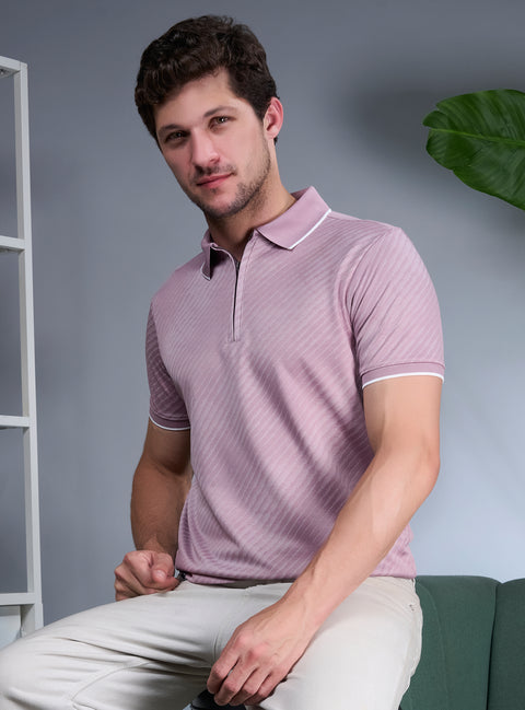 Buy Deltin Polo Tshirt  Mountbatten Purple Truedesign