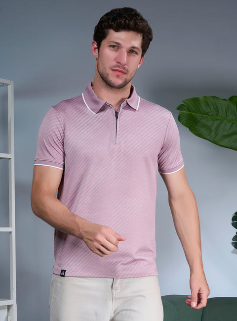 Buy Deltin Polo Tshirt  Mountbatten Purple Truedesign