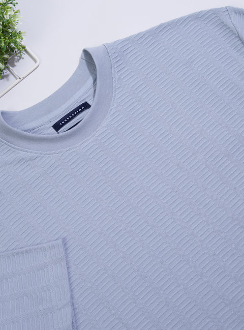 Buy Truedesign Felix Round Neck Tshirt Grey Cloud Online