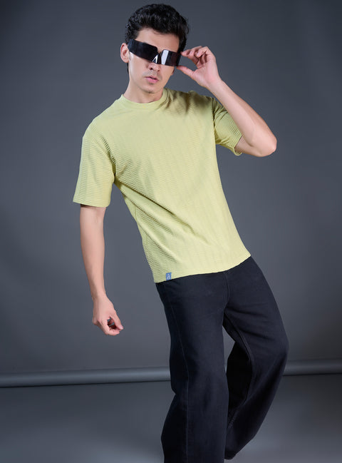 Buy Truedesign Felix Round Neck Tshirt Lime Green Online