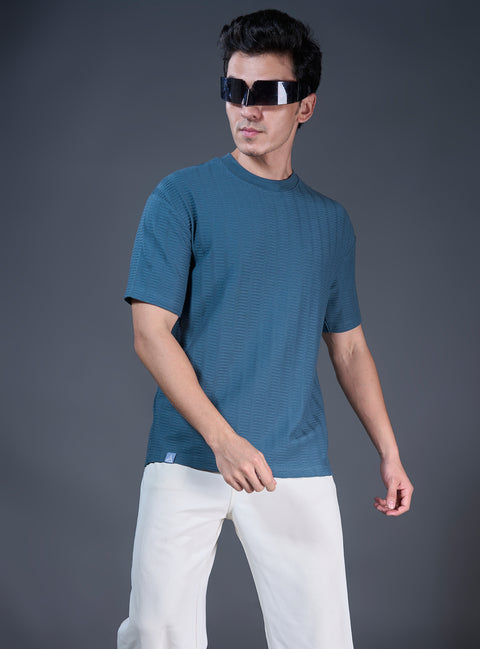 Buy Truedesign Felix Round Neck Tshirt Myrtle Green Online