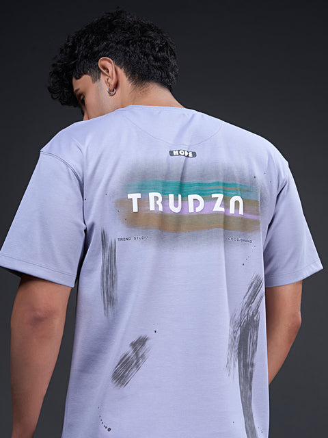 Buy Truedesign Fiji Round Neck Tshirt Blue Bell Online
