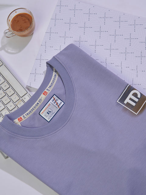 Buy Truedesign Fiji Round Neck Tshirt Blue Bell Online