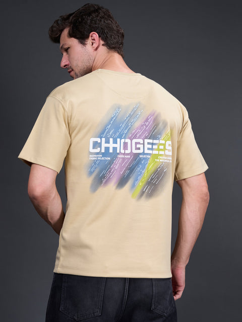 Buy Truedesign Fiji Round Neck Tshirt Pale Gold Online