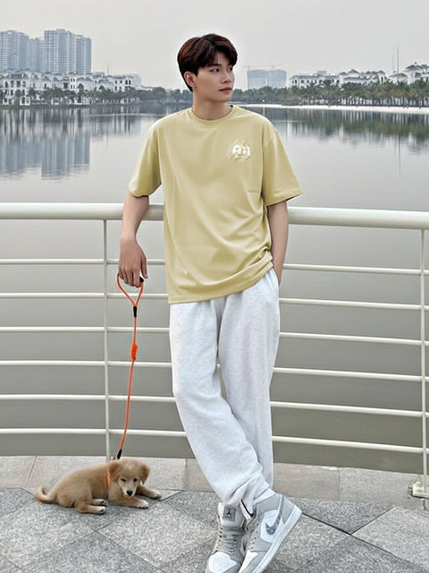 Buy Truedesign Fiji Round Neck Tshirt Pale Gold Online
