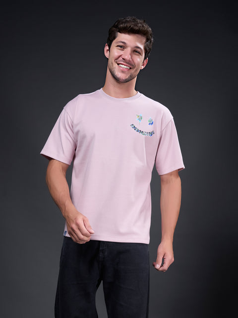 Buy Truedesign Fiji Round Neck Tshirt Pink Blush Online