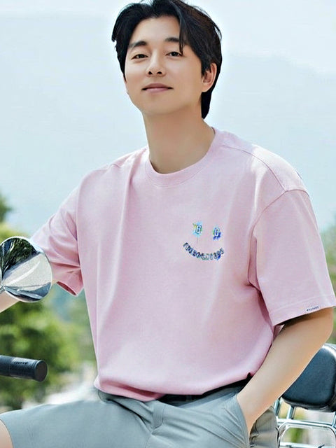 Buy Truedesign Fiji Round Neck Tshirt Pink Blush Online